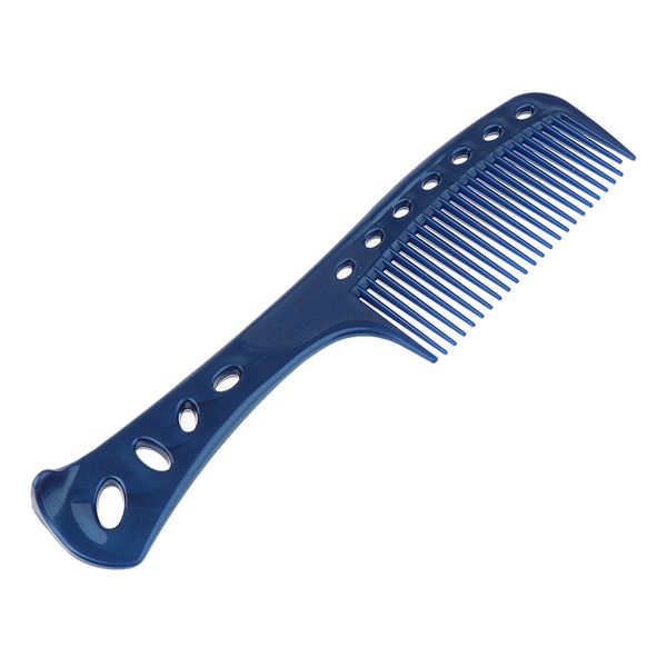 hairdressing salon plastic anti-static handle wide tooth hair comb, Silver
hairdressing salon plastic anti-static handle wide tooth hair comb, Silver