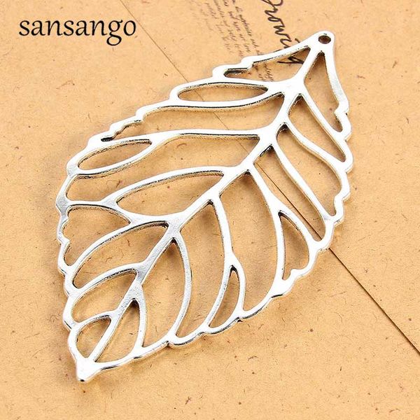1 pcs white k big hollow leaf alloy charms pendants for hand made necklace bracelets jewelry accessories, Bronze;silver
1 pcs white k big hollow leaf alloy charms pendants for hand made necklace bracelets jewelry accessories, Bronze;silver