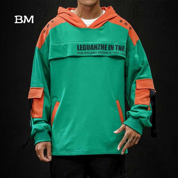 hip hop hoodies men fashions pocket korean style clothes techwear stitching colours streetwear harujuku sweatshirt 2019, Black
hip hop hoodies men fashions pocket korean style clothes techwear stitching colours streetwear harujuku sweatshirt 2019, Black