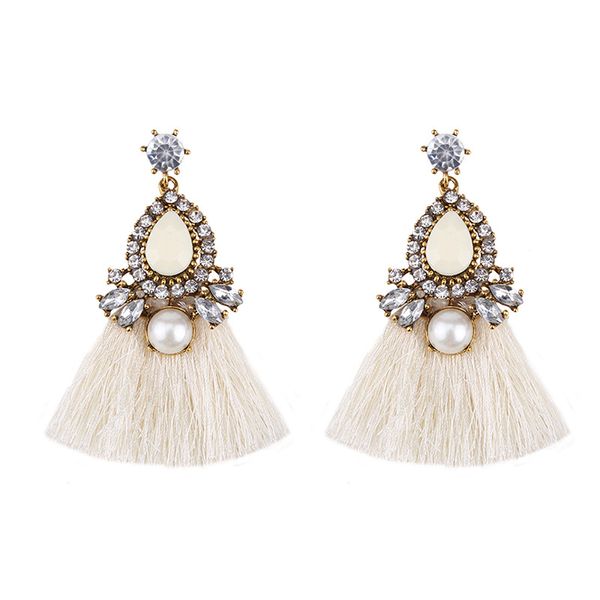 fashion luxury designer exaggerated vintage beautiful glittering diamond crystal pearl tassel stud earrings for women girls, Golden;silver
fashion luxury designer exaggerated vintage beautiful glittering diamond crystal pearl tassel stud earrings for women girls, Golden;silver