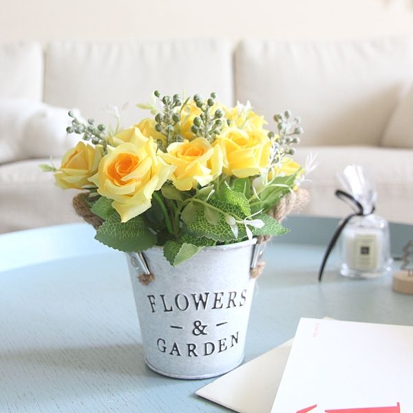 american spring color angle rose iron craft bucket simulation bonsai plant set fake flower craft decor ornaments containing pot
american spring color angle rose iron craft bucket simulation bonsai plant set fake flower craft decor ornaments containing pot
