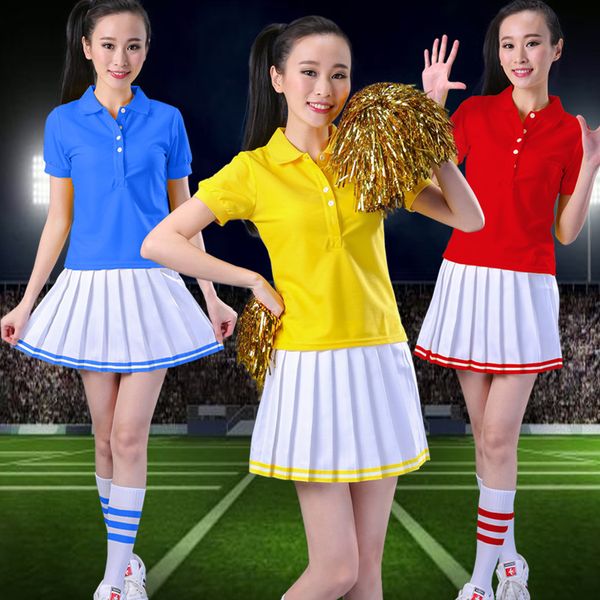 cheerleading (with 2pcs pom poms)women costume college cosplay cheerleader fancy dress costumes teacher
cheerleading (with 2pcs pom poms)women costume college cosplay cheerleader fancy dress costumes teacher
