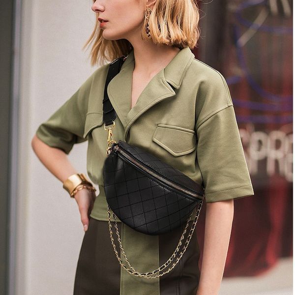 new funny bags crossbody bags for women shoulder chain design pu leather women's bag plaid chest bag
new funny bags crossbody bags for women shoulder chain design pu leather women's bag plaid chest bag