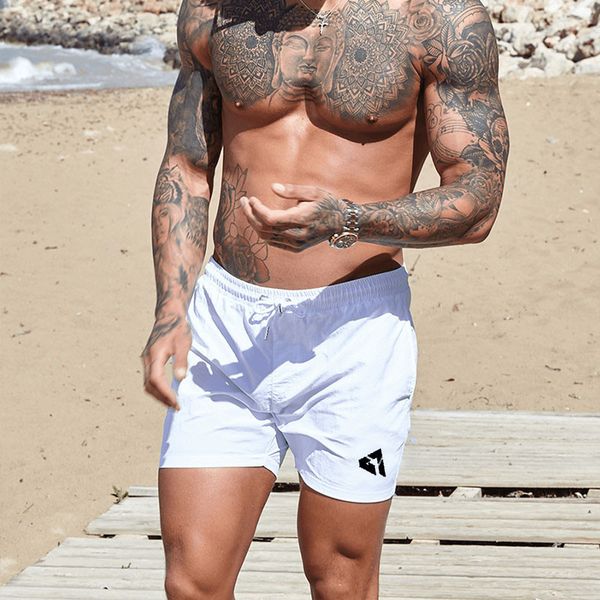 summer sports fitness men's sports shorts quick-drying fashion casual running three-point pants breathable training beach pants, White;black
summer sports fitness men's sports shorts quick-drying fashion casual running three-point pants breathable training beach pants, White;black