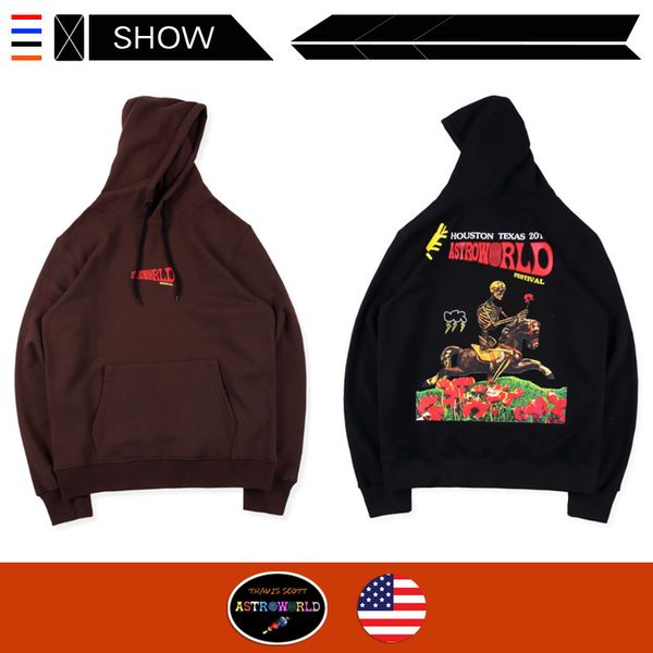 limited offer travis scott astroworld hooded sweater designer high street tide ins festival hoodie skull hoodies for men and women, Black
limited offer travis scott astroworld hooded sweater designer high street tide ins festival hoodie skull hoodies for men and women, Black