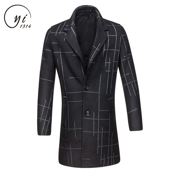 ilregular stripe wool blend coat winter slim fit mens tweed coat men long thick warm jacket abrigo largo hombre, Black
ilregular stripe wool blend coat winter slim fit mens tweed coat men long thick warm jacket abrigo largo hombre, Black