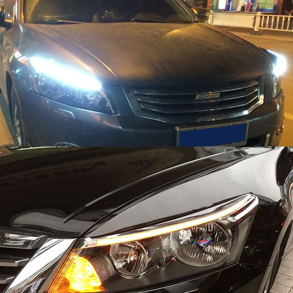 2pcs for accord 2011 2012 2013 2014 car headlight eyebrow decoration yellow turn signal drl led daytime running light
2pcs for accord 2011 2012 2013 2014 car headlight eyebrow decoration yellow turn signal drl led daytime running light