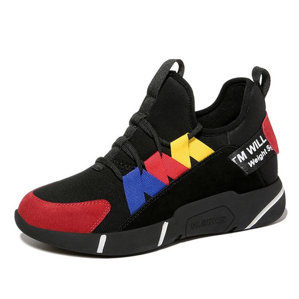 2019 spring summer platform platform sneakers women flying weaving mixed colors ultralight stretch damping lithe shoes women, Black
2019 spring summer platform platform sneakers women flying weaving mixed colors ultralight stretch damping lithe shoes women, Black