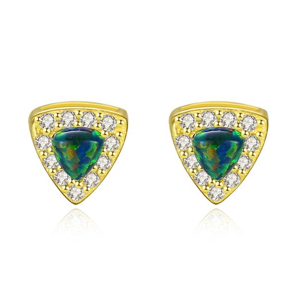 jarry pure 925 sterling silver geometric stud earrings for women colorful opal boucles d'oreilles pour les femmes fine jewelry se0232, Golden;silver 
jarry pure 925 sterling silver geometric stud earrings for women colorful opal boucles d'oreilles pour les femmes fine jewelry se0232, Golden;silver