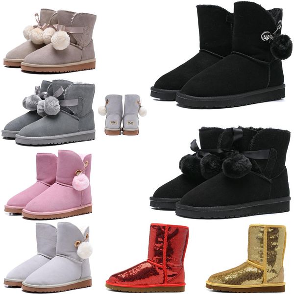 2020 new arrival australia women boots classic snow boots tall bailey bowknot girl winter keep warm des chaussures size 36-41, Black
2020 new arrival australia women boots classic snow boots tall bailey bowknot girl winter keep warm des chaussures size 36-41, Black