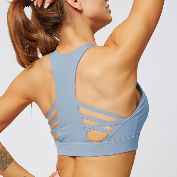 european and american side cross gather beautiful back sports bra moisture wicking running yoga underwear fitness underwear, White;black
european and american side cross gather beautiful back sports bra moisture wicking running yoga underwear fitness underwear, White;black