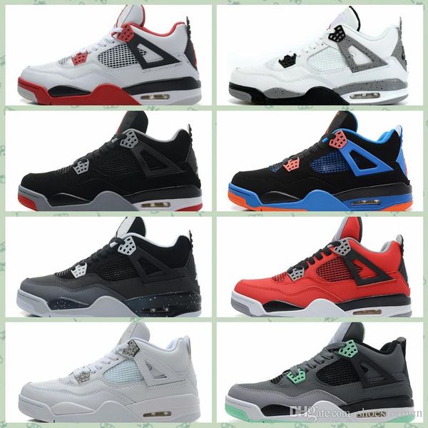 j004ma 4 4s white cement pure money outdoor shoes men women bred royalty game royal sports sneakers size 40-46
j004ma 4 4s white cement pure money outdoor shoes men women bred royalty game royal sports sneakers size 40-46