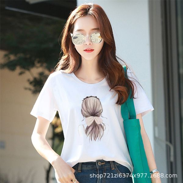 2 pure cotton single short-sleeved white fashion printing base 2 pure cotton women's single short-sleeved t- women's white t-shirt
2 pure cotton single short-sleeved white fashion printing base 2 pure cotton women's single short-sleeved t- women's white t-shirt