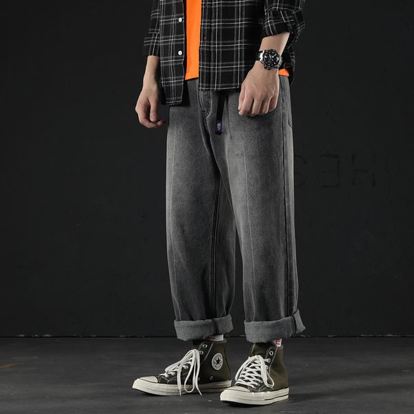2019 summer men's streetwear wide leg pants cargo pocket casual pants baggy homme wash jeans mens tide trousers big size -3xl, Blue
2019 summer men's streetwear wide leg pants cargo pocket casual pants baggy homme wash jeans mens tide trousers big size -3xl, Blue