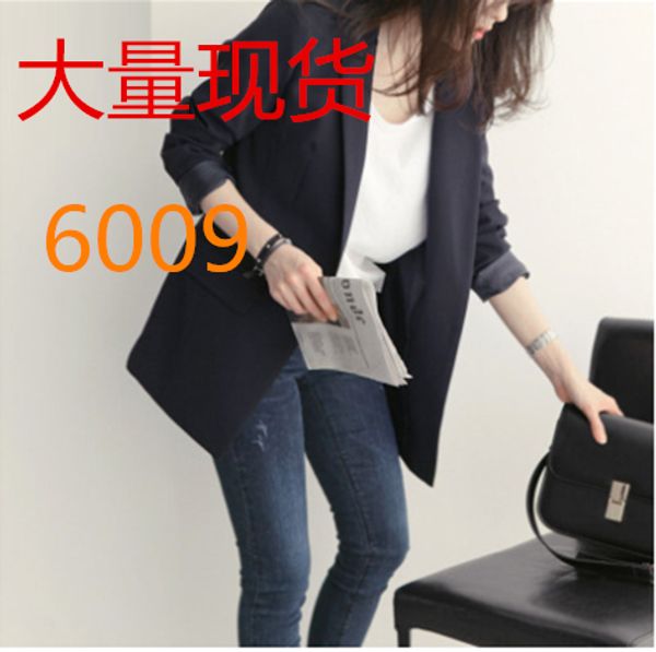new age season ms han edition small suit coat chic black coat suits leisure autumn wear a suit, White;black
new age season ms han edition small suit coat chic black coat suits leisure autumn wear a suit, White;black