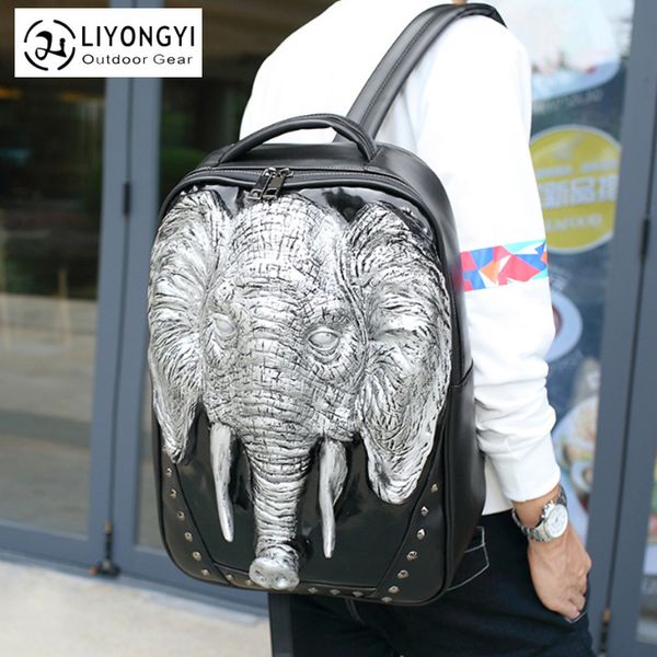elephant 3d backpack student computer bag bag male lady european and american travel pu big backpack guangzhou wholesale
elephant 3d backpack student computer bag bag male lady european and american travel pu big backpack guangzhou wholesale