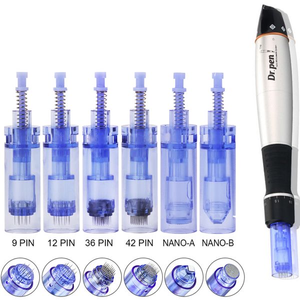 50pc lot needle cartridge 9 12 36 42 pin for dr pen derma pen microneedle pen rechargeable dermapen dr pen needle
50pc lot needle cartridge 9 12 36 42 pin for dr pen derma pen microneedle pen rechargeable dermapen dr pen needle