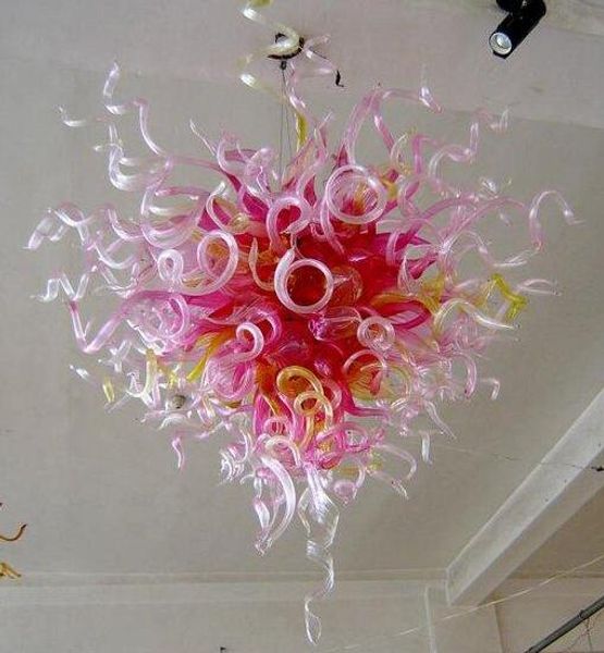 110v/120v holiday deco pure handmade pink hand blown glass chandelier with led bulbs
110v/120v holiday deco pure handmade pink hand blown glass chandelier with led bulbs