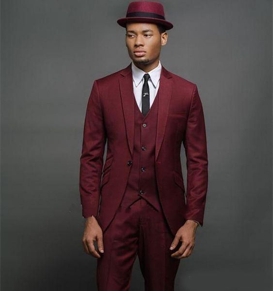 brand new burgundy groom tuxedos notch lapel mens wedding tuxedos fashion man jacket blazer 3 piece suit(jacket+pants+vest+tie), Black;gray
brand new burgundy groom tuxedos notch lapel mens wedding tuxedos fashion man jacket blazer 3 piece suit(jacket+pants+vest+tie), Black;gray