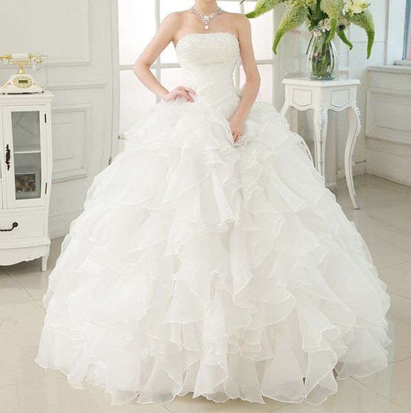 2019 new white ivory wedding dre bridal gown cu tom ize weetheart wedding bridal gown
2019 new white ivory wedding dre bridal gown cu tom ize weetheart wedding bridal gown