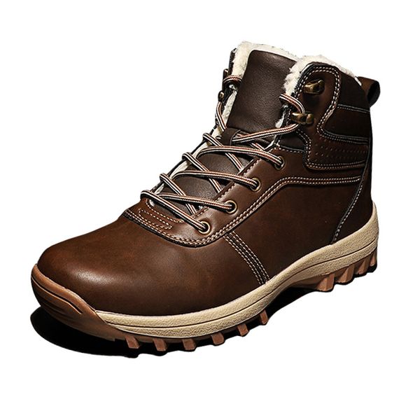 2019 snow boots men winter shoes waterproof men ankle boots warm shoes for cold wnter male footwear high sneakers a1822, Black
2019 snow boots men winter shoes waterproof men ankle boots warm shoes for cold wnter male footwear high sneakers a1822, Black