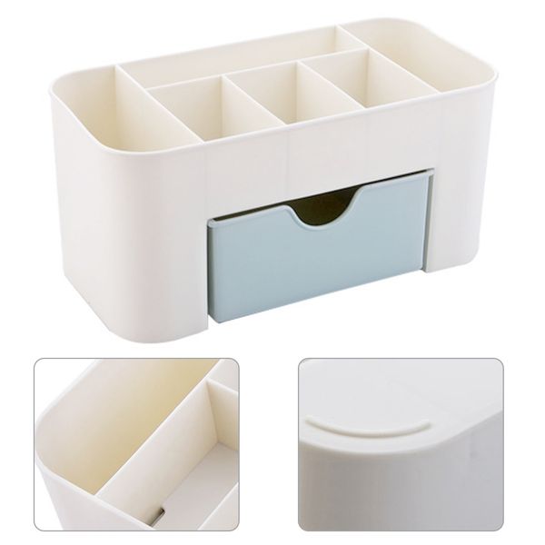 2 colors косметического jewelry организатор пластиковые хранения шкафы non-slip bottom малая выдвижной ящик для хранения box несессер другог
2 colors косметического jewelry организатор пластиковые хранения шкафы non-slip bottom малая выдвижной ящик для хранения box несессер другог