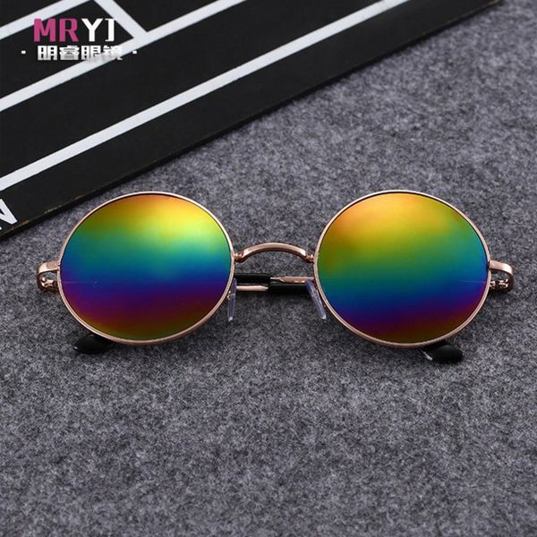 new arrival uv400 mirror lenses men metal hippie steampunk round sunglasses, White;black
new arrival uv400 mirror lenses men metal hippie steampunk round sunglasses, White;black