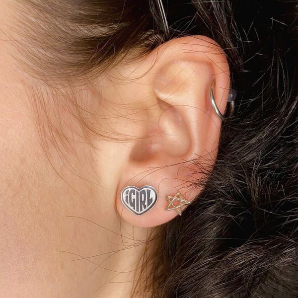 punk sliver igirl stub earrings jewelry women exclusive harajuku gothic heart shape girls korean earring accessory for women, Golden;silver
punk sliver igirl stub earrings jewelry women exclusive harajuku gothic heart shape girls korean earring accessory for women, Golden;silver