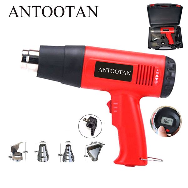 eu plug 2000w 220v industrial air gun thermoregulator lcd display heat gun shrink wrapping thermal heater power tool
eu plug 2000w 220v industrial air gun thermoregulator lcd display heat gun shrink wrapping thermal heater power tool
