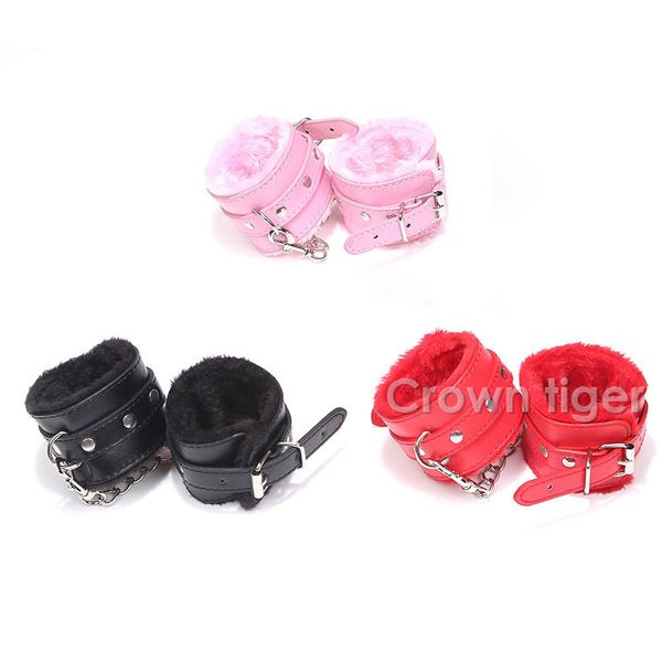 pretend play pu leather handcuffs with keys police role cosplay tools police toy for adults fun toy couples slave games
pretend play pu leather handcuffs with keys police role cosplay tools police toy for adults fun toy couples slave games