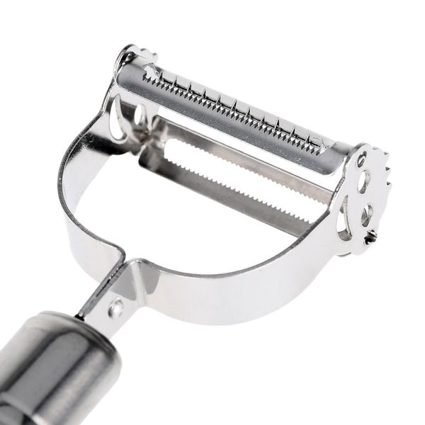 2 in 1 multifunctional stainless steel potato peeler grater slicer cutter vegetables carrot zester kitchen cooking tools
2 in 1 multifunctional stainless steel potato peeler grater slicer cutter vegetables carrot zester kitchen cooking tools