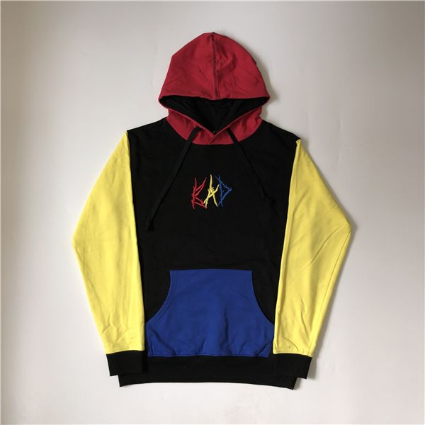 men's hoodies & sweatshirts mens designer stitching color bad hoodie high street fashion brand loose sweatshirt s-xl, Black
men's hoodies & sweatshirts mens designer stitching color bad hoodie high street fashion brand loose sweatshirt s-xl, Black