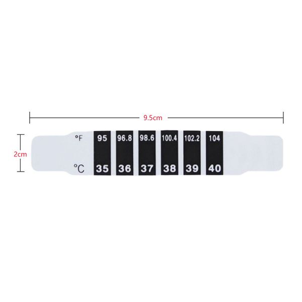 baby thermometer reusable flexible toddler forehead care health monitors, Black;white
baby thermometer reusable flexible toddler forehead care health monitors, Black;white