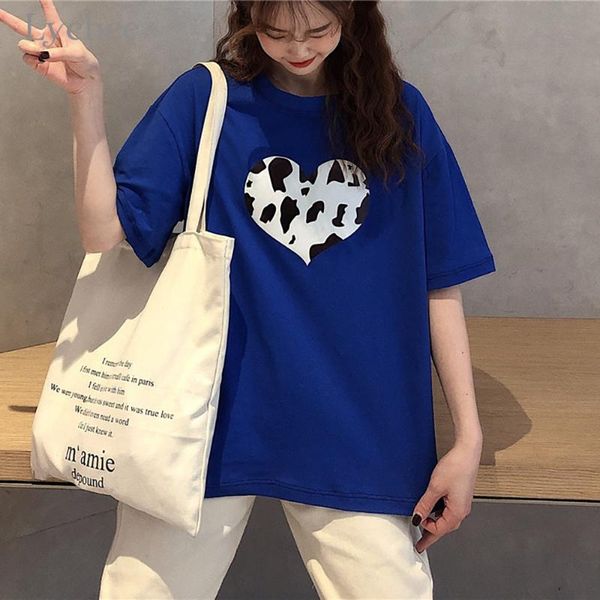 lychee harajuku korean casual t-shirts harajuku cow love heart printed women tees summer kawaii short sleeve t shirt female, White
lychee harajuku korean casual t-shirts harajuku cow love heart printed women tees summer kawaii short sleeve t shirt female, White