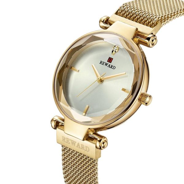 gold charm diamond female dress clock ladies mesh band wrist watches fashion simple women watch relógio feminino, Slivery;brown
gold charm diamond female dress clock ladies mesh band wrist watches fashion simple women watch relógio feminino, Slivery;brown