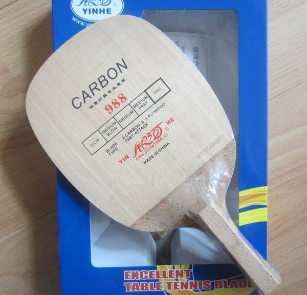 original milky way yinhe 988(carbon) fast-attack type table tennis blade table tennis rackets racquet sports pingpong paddles
original milky way yinhe 988(carbon) fast-attack type table tennis blade table tennis rackets racquet sports pingpong paddles
