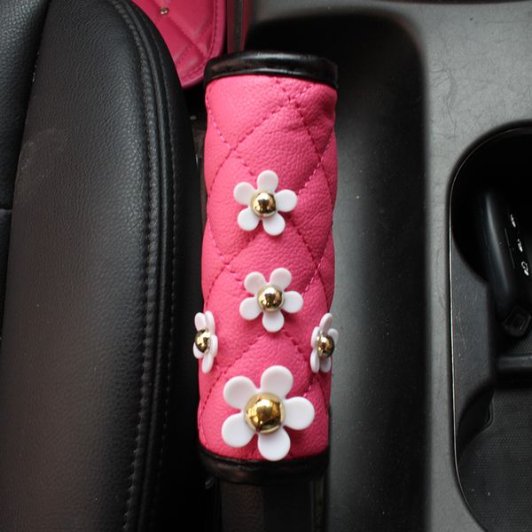 pink flower car seatblet cover shifter hand brake sets for women girls rear mirror pocket covers auto interior accessories
pink flower car seatblet cover shifter hand brake sets for women girls rear mirror pocket covers auto interior accessories