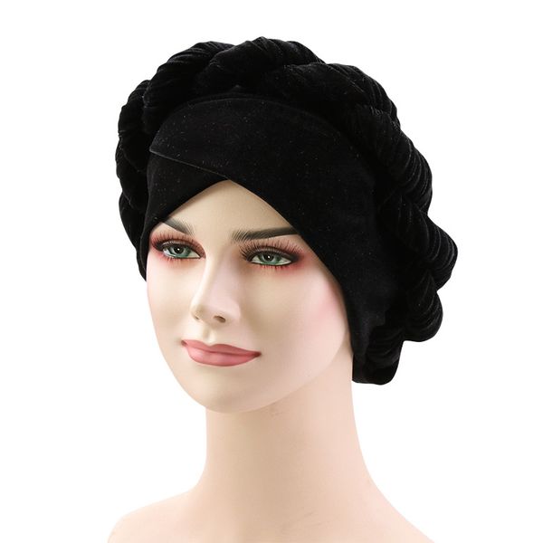 muslim women flower braid cross velvet turban hat scarf cancer chemo beanie cap hijab headwear head wrap accessories
muslim women flower braid cross velvet turban hat scarf cancer chemo beanie cap hijab headwear head wrap accessories