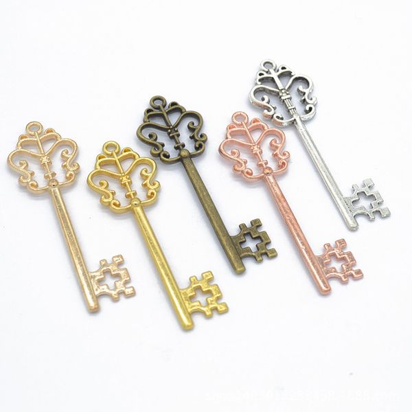 20pcs/lot antique bronze/gold/silver color key charm pendants handmade decoration vintage key charms for diy jewelry making, Bronze;silver
20pcs/lot antique bronze/gold/silver color key charm pendants handmade decoration vintage key charms for diy jewelry making, Bronze;silver