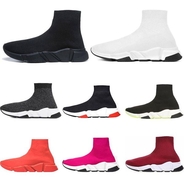2019 designer shoes speed trainer red grey black white green flat classic socks womens mens trainers sneakers sports size 36-45
2019 designer shoes speed trainer red grey black white green flat classic socks womens mens trainers sneakers sports size 36-45