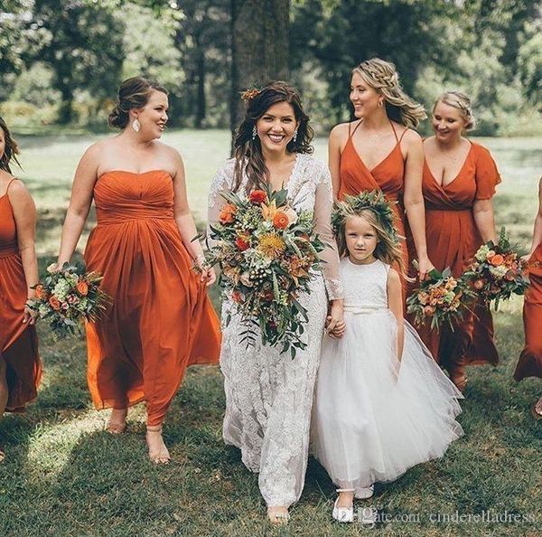 country style bohemian plus size a-line bridesmaid dresses long burnt orange wedding dresses v-neck criss cross formal dress evening gowns, White;pink
country style bohemian plus size a-line bridesmaid dresses long burnt orange wedding dresses v-neck criss cross formal dress evening gowns, White;pink