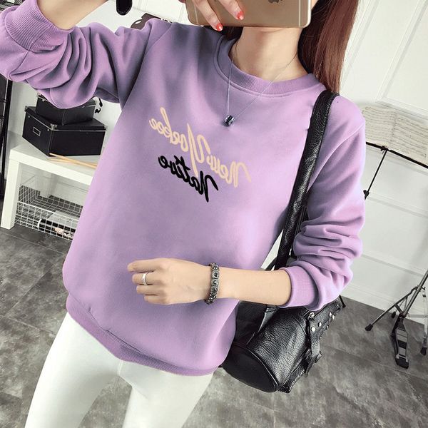 casual basic cotton for women round collar alphabet embroidery long sleeve quality simple basic style t-shirt 17colors -xxxl, White
casual basic cotton for women round collar alphabet embroidery long sleeve quality simple basic style t-shirt 17colors -xxxl, White