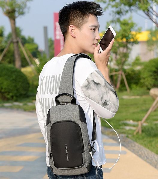 fashion design men's multi-function chest bag usb charging large capacity canvas bag outdoor leisure backpack tablet bag wholesale
fashion design men's multi-function chest bag usb charging large capacity canvas bag outdoor leisure backpack tablet bag wholesale