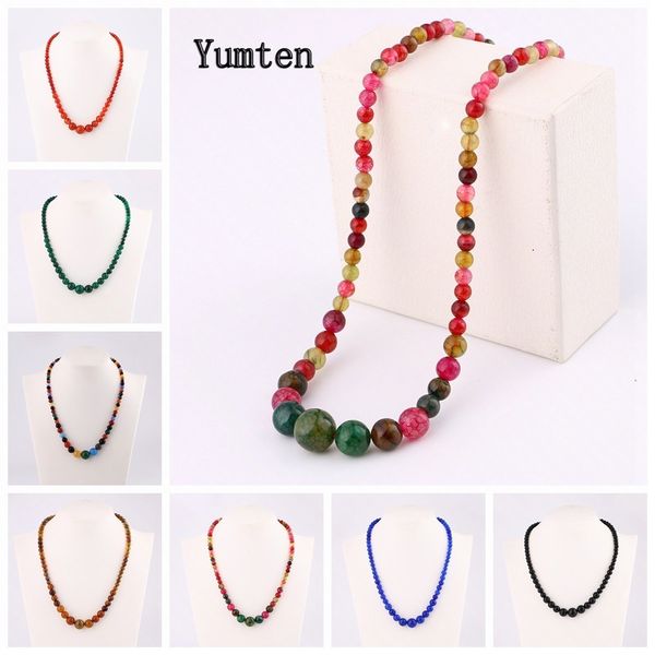 rainbow agate necklace women beaded choker onyx rolo chain natural gemstone accessories statement stone jewelry wedding sautoir, Silver
rainbow agate necklace women beaded choker onyx rolo chain natural gemstone accessories statement stone jewelry wedding sautoir, Silver