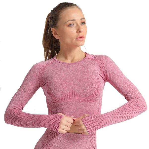 sports wear for women gym seamless quick dry yoga t-shirts jogging femme fitness clothing female workout long sleeve shirts, White;red
sports wear for women gym seamless quick dry yoga t-shirts jogging femme fitness clothing female workout long sleeve shirts, White;red