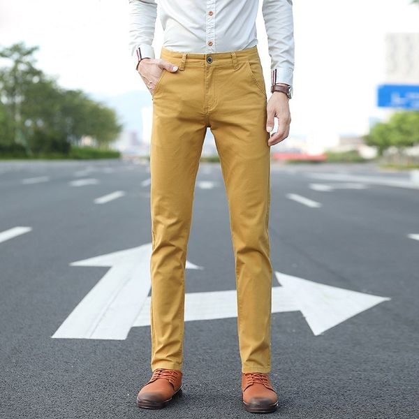 casual men pants cotton slim pant straight trousers fashion business solid khaki black pants men pantalon homme
casual men pants cotton slim pant straight trousers fashion business solid khaki black pants men pantalon homme