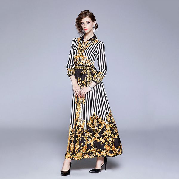 2019 осень новые женские длинные высокой талией ретро кружева элегантный полоса юбка, Black;gray
2019 осень новые женские длинные высокой талией ретро кружева элегантный полоса юбка, Black;gray