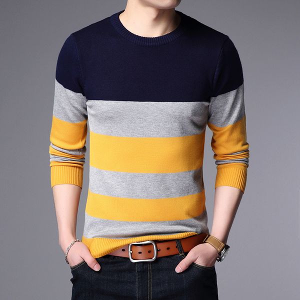 men's sweaters 2021 sweater male pullover men brand casual o-neck striped mens cashmere outerwear jumper pullovers, White;black
men's sweaters 2021 sweater male pullover men brand casual o-neck striped mens cashmere outerwear jumper pullovers, White;black