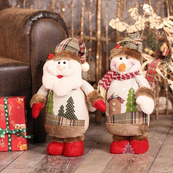 christmas decorations for home christmas dolls santa claus toys standing figurines decoration christmas gift for kids y191104
christmas decorations for home christmas dolls santa claus toys standing figurines decoration christmas gift for kids y191104