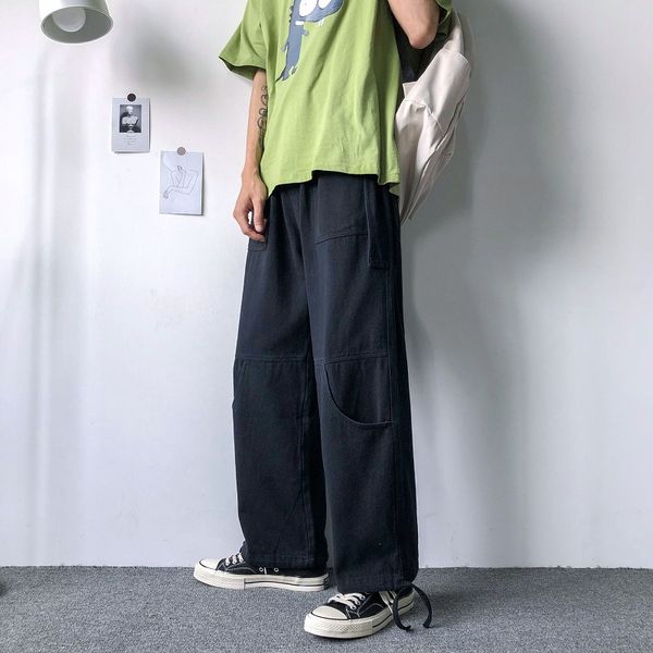 cargo pants men plus size casual loose black trousers hip hop mens selling hipster overalls students trouser streetwear 2020
cargo pants men plus size casual loose black trousers hip hop mens selling hipster overalls students trouser streetwear 2020